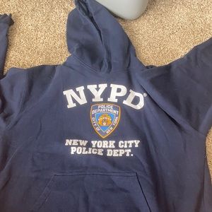 2XL NYPD Police Department Hoodie